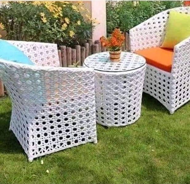 restaurant Outdoor Rattan dining chairs sofa Wholesale Rate 15