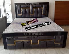 Poshish King Bed Only available Here/03019225195