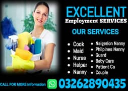 Maids Couple Baby Sitter Patient Care Cleaner Nurse Maids Agency etc