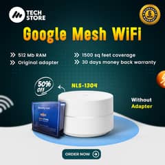 Google Mesh/WiFi/Mesh Router System/NLS-1304/AC1200_Pack of 1(Used)