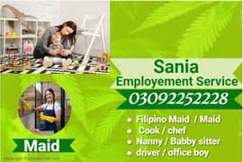 Filipino Maid / House Maid/ COOK/house chef / babby, sitter available