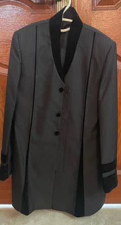 Long coat suit with pant for men