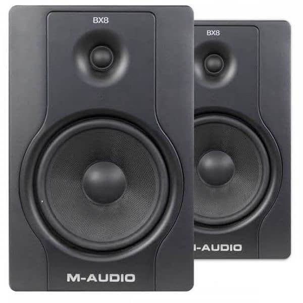 M Audio Bx8 D2 8" Active Studio Monitors Pair 0