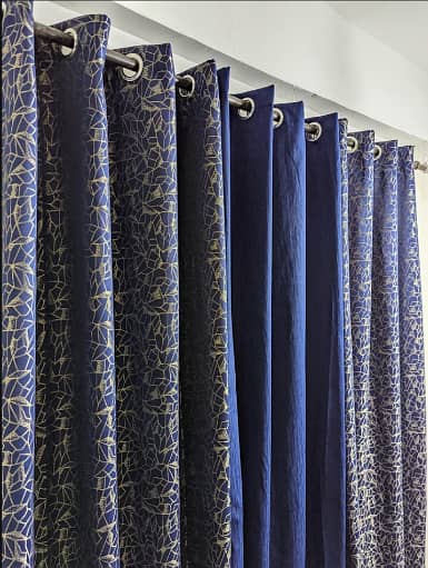 2 Pcs Luxury Style Curtain Design Cash On Delivery Whtsapp 03195424162 13