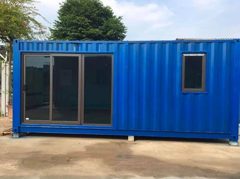 Prefab rooms Container office toilet washroom Guard cabins porta cabin 4