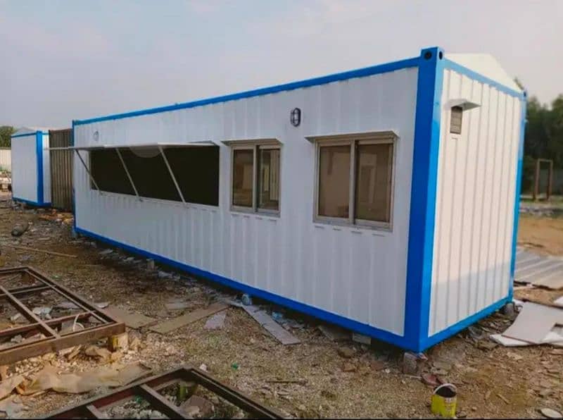 Prefab rooms Container office toilet washroom Guard cabins porta cabin 7