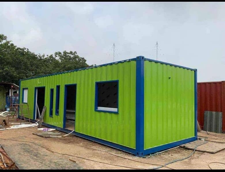 Prefab rooms Container office toilet washroom Guard cabins porta cabin 10