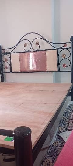 steel bed