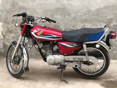 HONDA CG 125 2015 ALL PAPERS CLEAR AND NEVER OPEN ENGINE