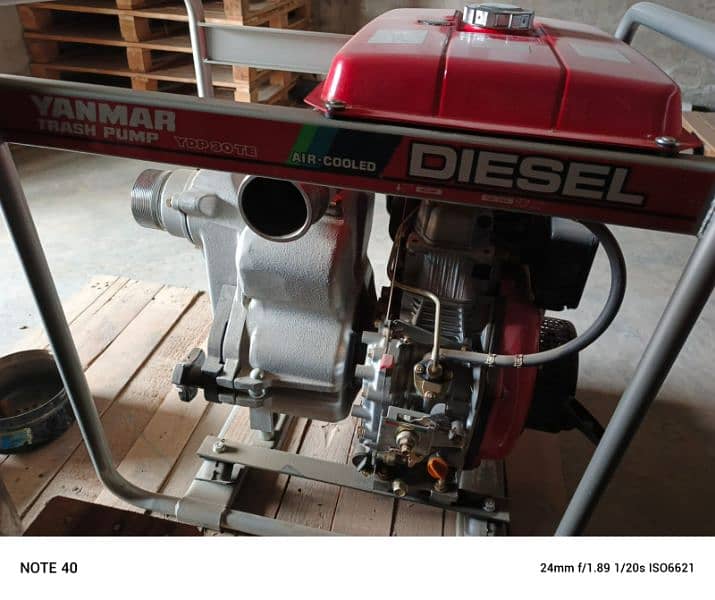 WATER PUMP IMPORTED (JAPANI) YANMAR Trash YDP30TE 4