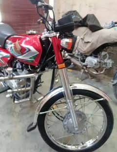 Honda cg 125 model 2023 full oregnol condition