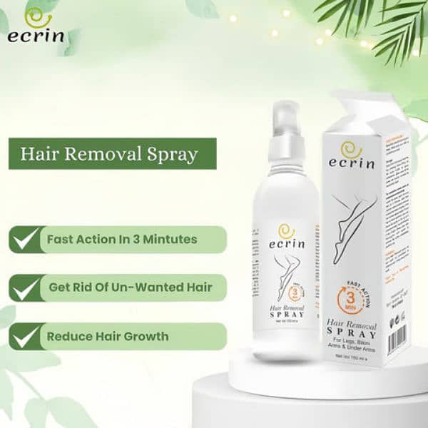 Ecrin Hair Removal Spray | Hair Remover | Hair | Hair Spray 7