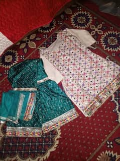 net dupata net shart and silk sharara