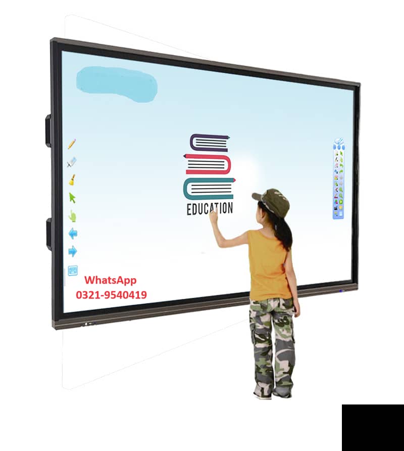 Smart Board, Interactive Touch Board, Flat Panel, Digital Screen, Zoom 3