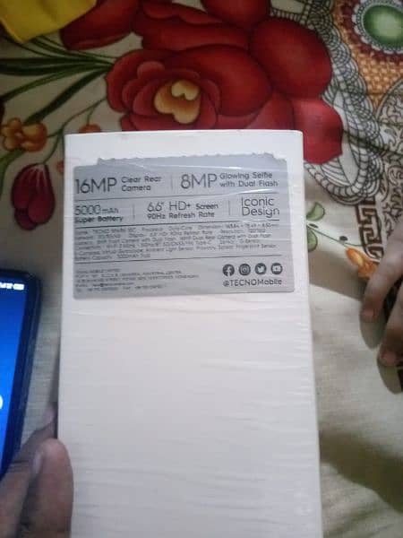 Tecno sprak 10C 6month use 10/10 8/128 3