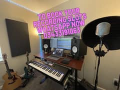 high quality instruments available guitar studio room to record 0