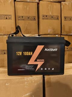 12v and 100ah lithium battery