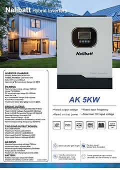 Nalibatt hybrid inverter 5kw 0