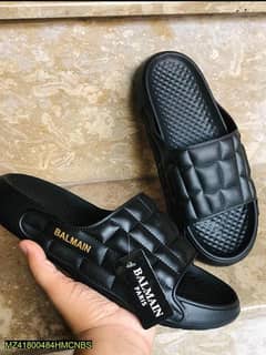 Balmain slippers black