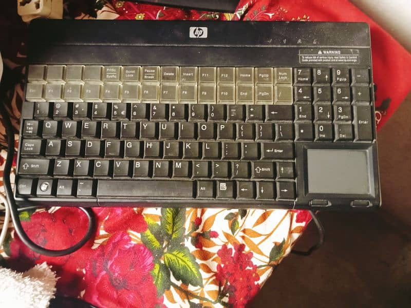 Hp keyboard with touch mouse 3