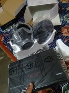 speaker KFC 6944 ,1100 W,and amplifier four chanal ha,