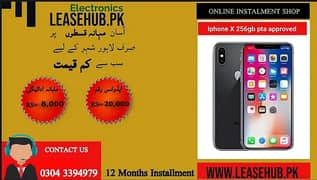 Iphone X 256gb pta approved on Easy Installment