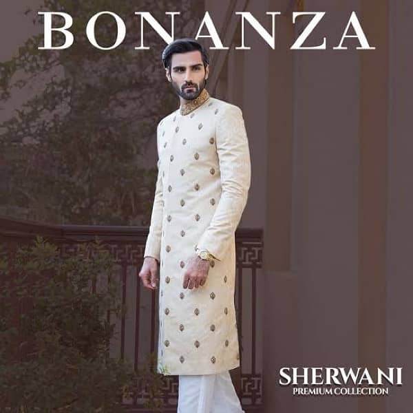 Bonanza Sherwani all in one 4