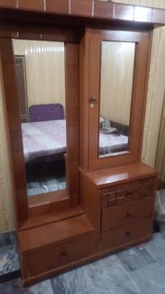 safe almari and dressing table