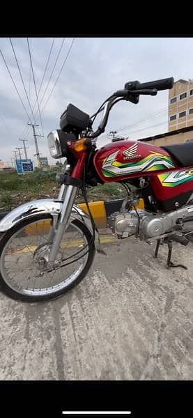 Honda cd 70 2023 model up for sale 1