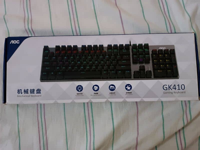 AOC GK410 Gaming Mechanical Keyboard 0