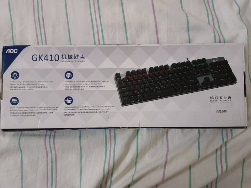 AOC GK410 Gaming Mechanical Keyboard 1