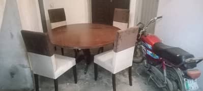 Only Dinning Table without Chairs Available For Sale 0