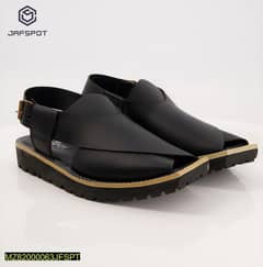 chappal - peshawari chappal - black peshawari chappal 0