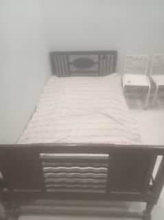 single bed of wood for sale contact 03110458214