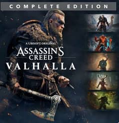 AC Valhalla Complete Edition Available (Not Disc) for ps4 ps5