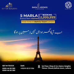 5 MARLA BRAND NEW HOUSE FOR SALE ON INSTALMENT IN SECTOR F BAHRIA TOWN LAHORE 0