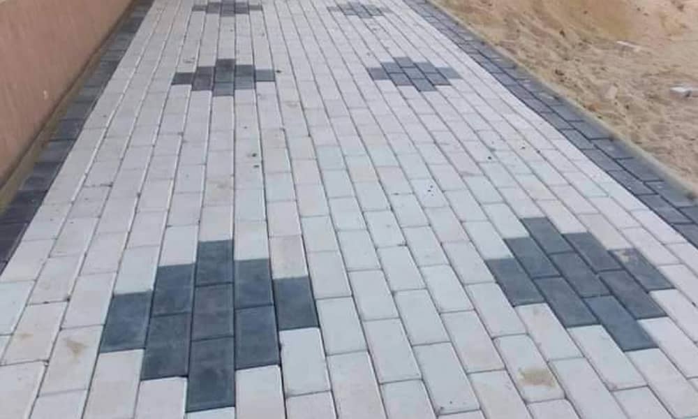 Paver / Tuff tiles / Kerb block / Solid block / 60mm / Concrete block 8