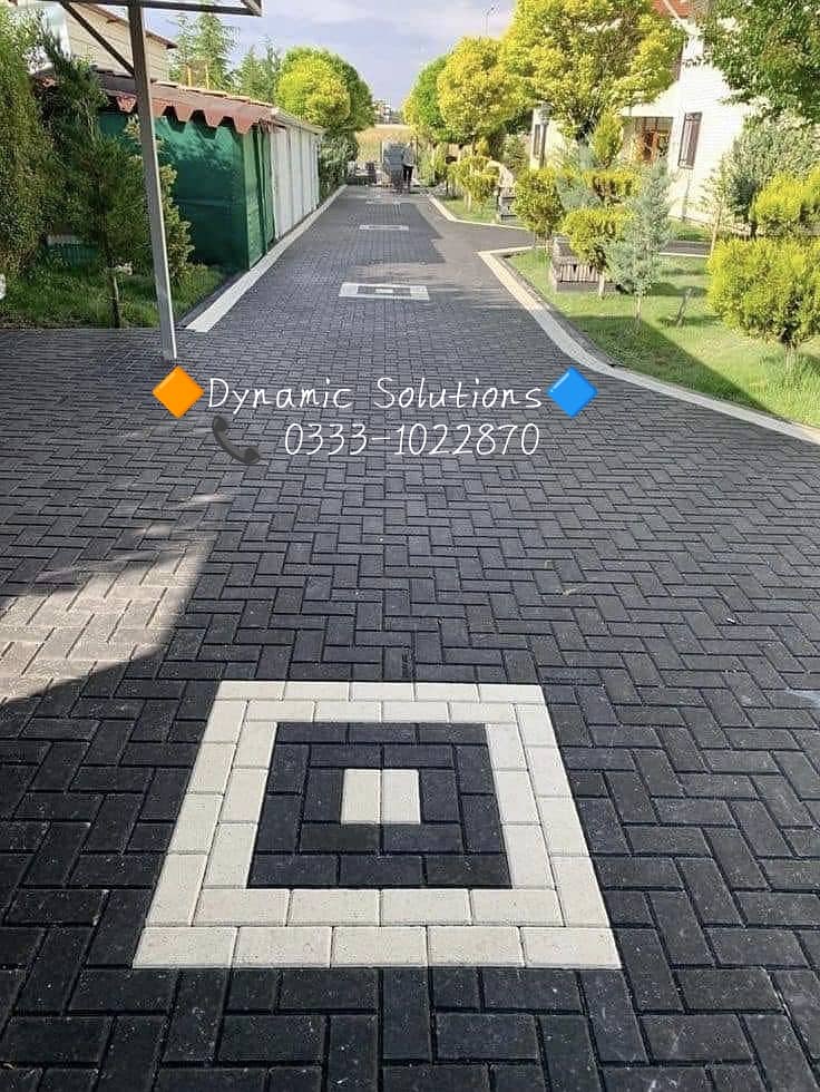 Paver / Tuff tiles / Kerb block / Solid block / 60mm / Concrete block 13