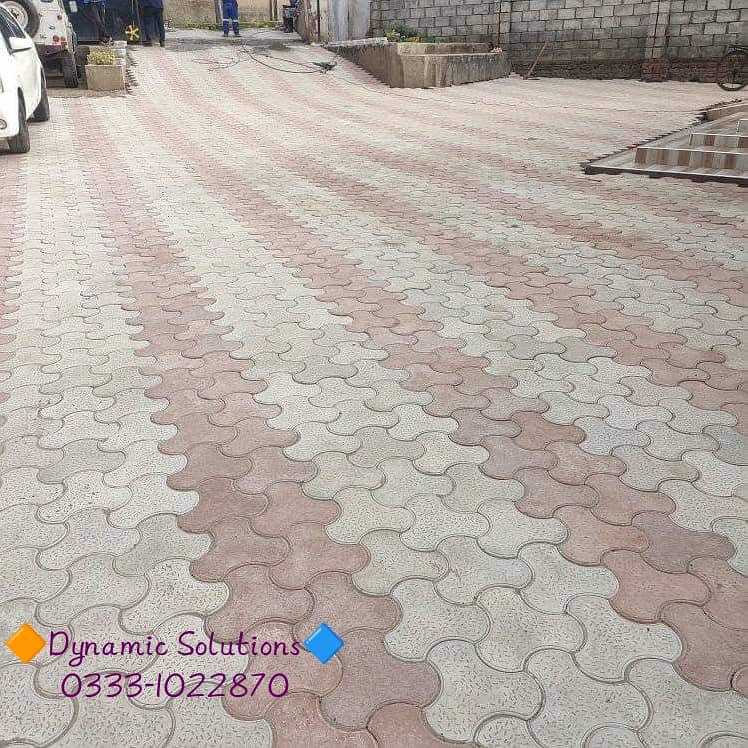 Paver / Tuff tiles / Kerb block / Solid block / 60mm / Concrete block 19