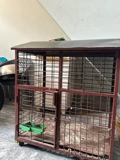 Raw Parrort cage for sale (just like new)