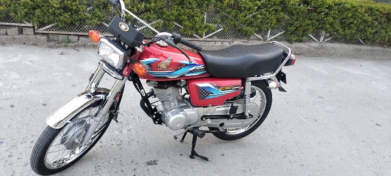 Honda CG125 model 2024 Rawalpindi number 03055228242 13