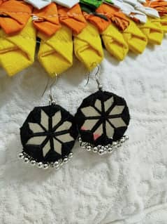 Handmade Fabric earrings