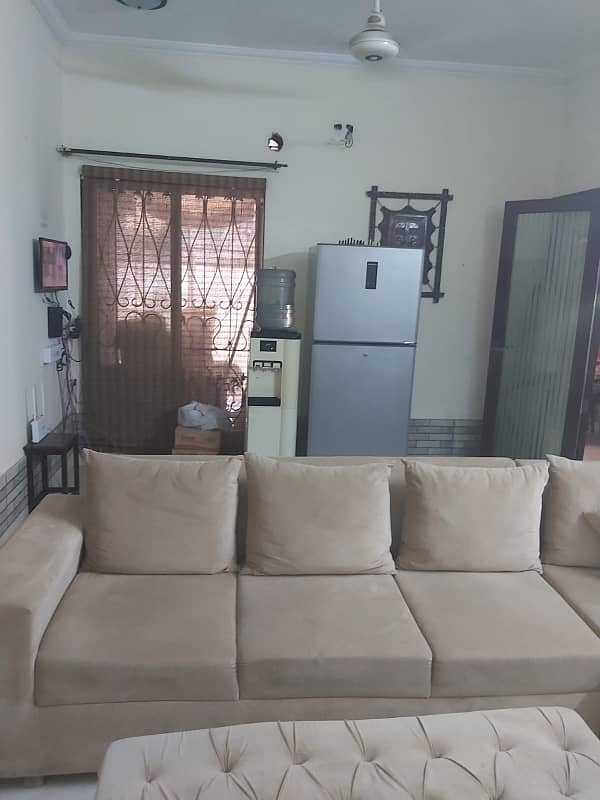 8 Marla Portion Available For Rent in Umar block. Gas Available residential meter 10