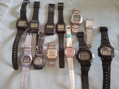 Casio vintage watches-citizen-Q&Q-Timex and others