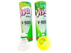 Badminton Shuttle Viva Gold V-900 6 pcs