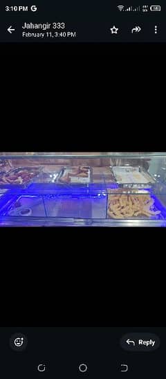 food display counter