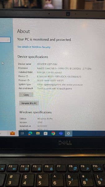 Dell latitude 7390 I5 7th Generation 2