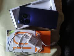 Tecno spark 10 with original 18w charger and original box