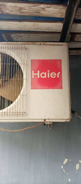 Haier long throw 1 ton ac 2