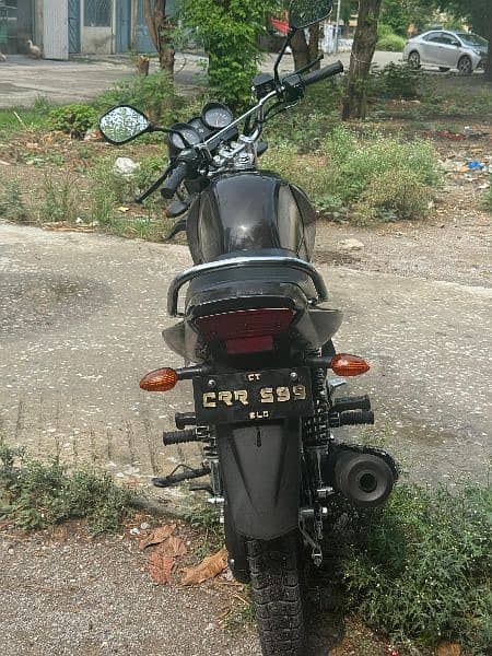 Yamaha YBR G 24 model Islamabad number 8